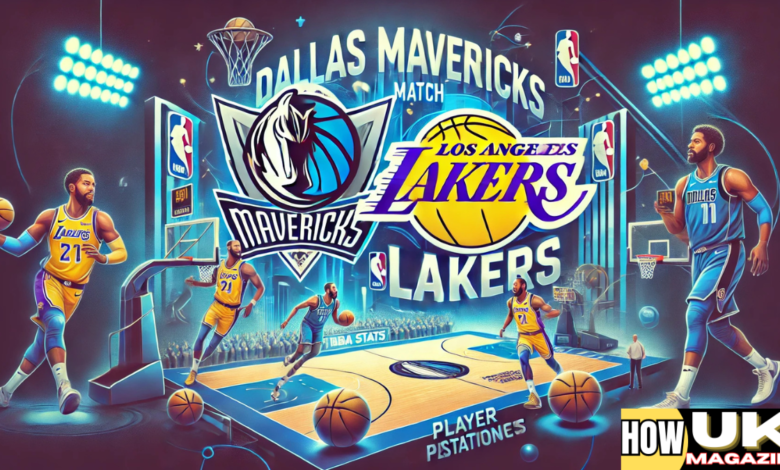 lakers vs dallas mavericks match player stats